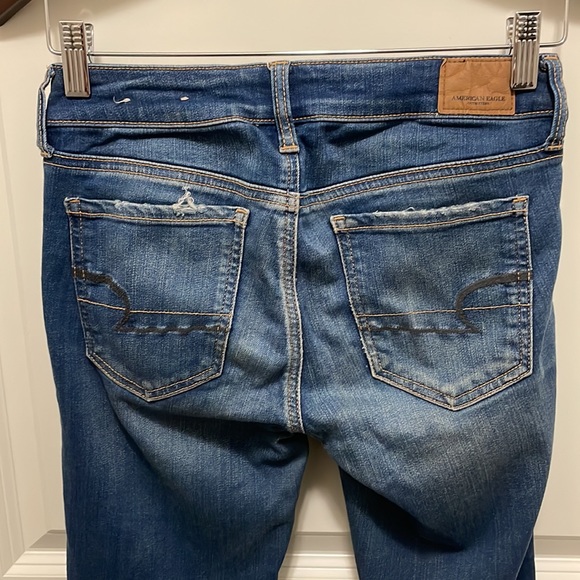 American Eagle women’s Super Stretch X  jeggings size  2 short - Picture 4 of 7